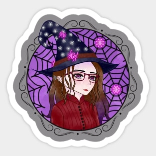 Modern Witch with Vintage Flair Sticker